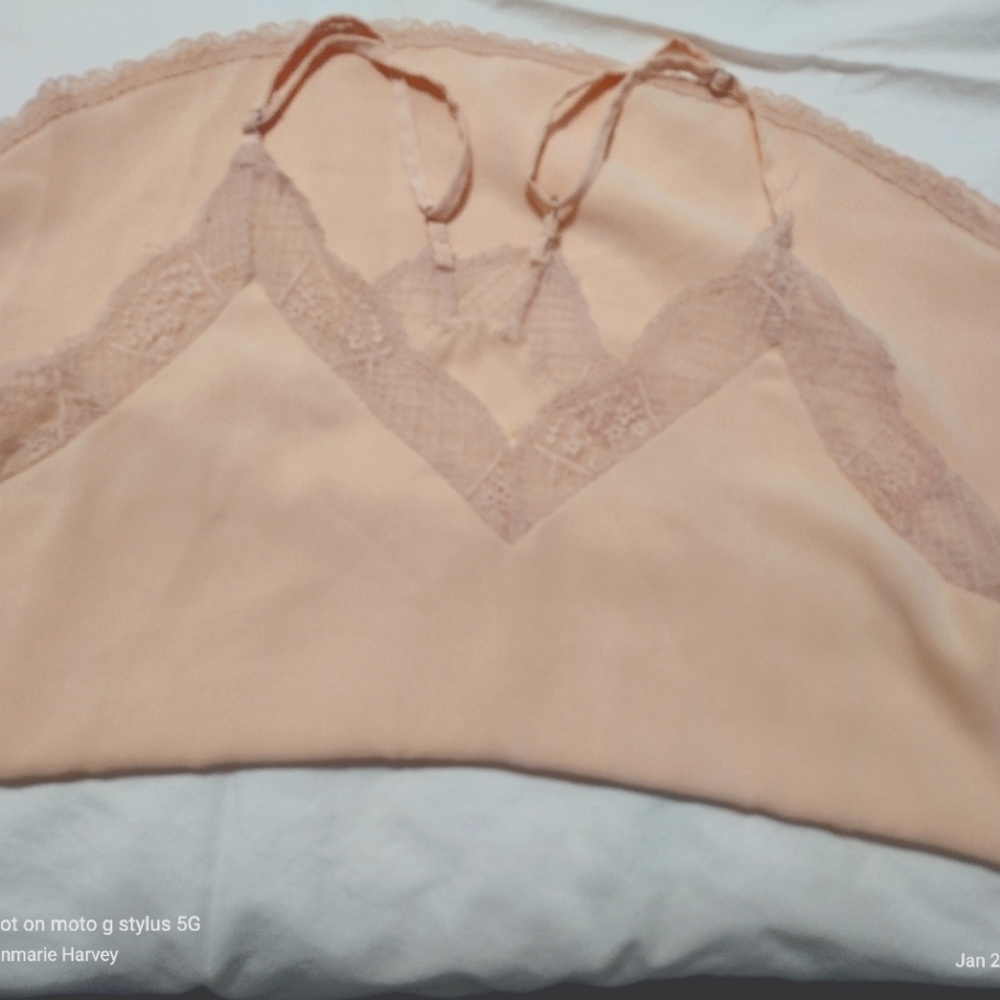 Silk lace tank top blouse